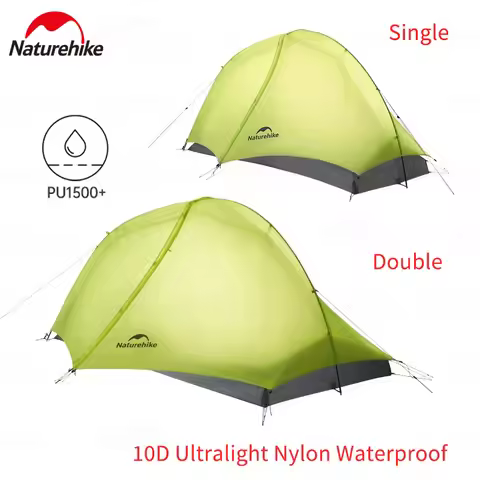 Naturehike 2025 New Star Trail EXT Ultralight Hiking Tent Single Outdoor Camping Overnight Tent Doub