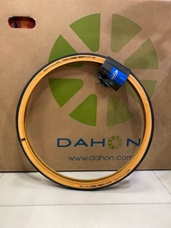 ยางนอกจักรยาน ล้อ20” 406 และ451 Schwalbe One แก้มแก้ว(นำ้ตาล)ขอบลวด สีสวยดูเด่นมาก มีทั้ง 20" 406 แล