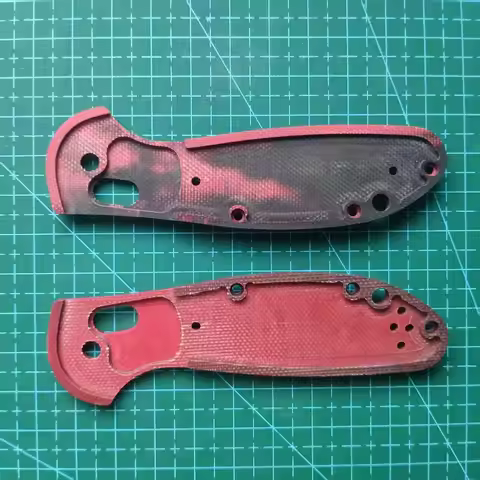 ​1 Pair G10 Material Handle Scales for Benchmade Griptilian 555/556 Folding Knife