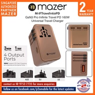 Mazer M-IFTravel1160PD GaN3 Pro Inifinte Travel PD 160W Universal Travel Charger