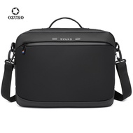 ozuko新款平板笔记本包macbook手提电脑包多功能防水商务单肩包