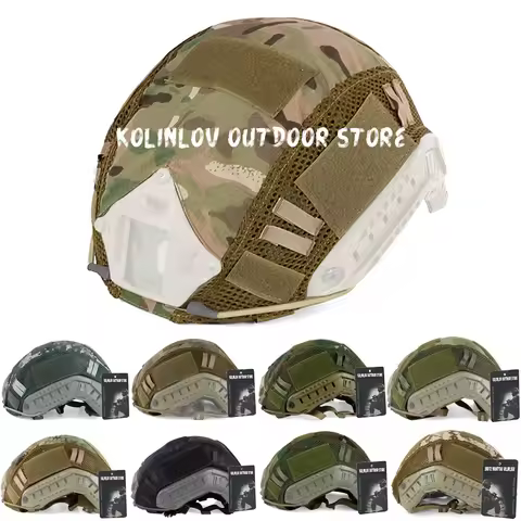 Militar Helmet Cover camo Color for MH PJ Airsoft Paintball Hunting Tactical Fast Helmet Accessories
