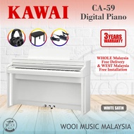 Kawai CA59 Digital Piano 88 Keys - White Satin