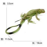 2025readystock Simulation Reptile Model Children's Cognitive Umbrella Lizard Chameleon Gecko Mane Li