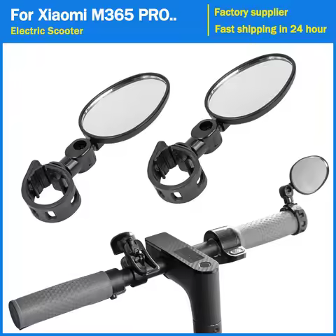 Universal Rearview Mirror for Xiaomi M365 1S PRO Mi3 Electric Scooter 360 Degree Rotatable Handlebar
