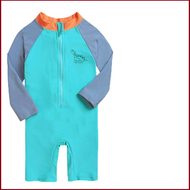 Ex-STOCK Selangor (1-8Y) Kids Boys n Girls 3D Dino Printed One Piece Design Swimming Suits + With Fr