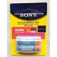 Baterai Rechargeable AA A2 Sony STAMINA 3000mAh recharge cas isi ulang