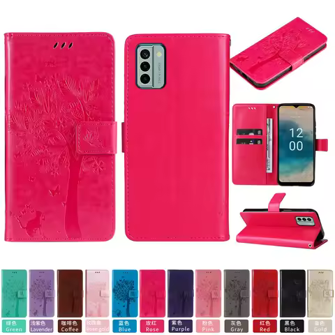 Wallet Magnetic Flip Leather Case For Nokia G50 G42 G22 G21 G20 G11 G10 C20 C12 C10 Nokia 7.2 6.2 6.