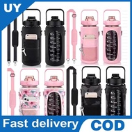 Portable Water Bottle Carrier Bag With Phone Poet For 64oz Tumbler With Handle Neoprene Water Bottle