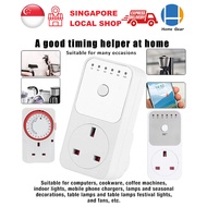 Timer Outlet Countdown Socket Plug Outlet Safety Outlet Auto Shut off Timer，Timer Plug Socket UK Plu