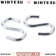 WINTE3U 2pcs Heavy-Duty S Hooks, 70mm/2.75in Bearing Capacity: 300 (kg) 2.75in Hammock Swing S Hooks