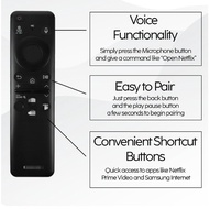 BN59-01455A Solar Voice Remote Control for Samsung Smart TV, NEO QLED Crystal UHD OLED S95C, LS03D, 