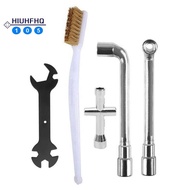 Pack of 5 3D Printer Parts Wrench + Mini Phillips Socket + Nozzle Brush + 6 mm 7 mm L Wrench for End