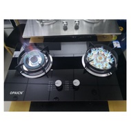 7.0kw Household Dual Stove High Fire Cooker Explosion-proof Glass Liquefied Natural Gas Stove Embedd