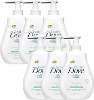Dove Baby Head to Toe Body Wash Sensitive Moisture - 6 Packs x 13.52 FL.Oz / 400 ml