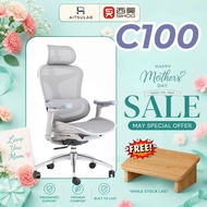 Sihoo Doro C100 Ergonomic Chair  Full Mesh Chair / Office Chair / Director Chair / Gaming Chair / Ga