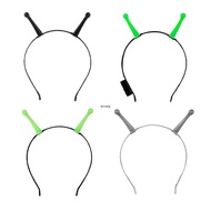 ✿ Light up Headband Costume Cosplay Alien Antenna Dark Alien Headdress
