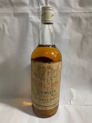 70年代威士忌叼華士Dewar’s whisky 700ml屈臣洋行