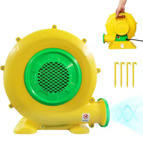 750W/950W/1100W High Power Inflatable Blower - Portable Corded Pump for Large Inflatables, Bounce Ho