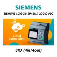 6ED1052-1CC08-0BA2 SIEMENS PLC รุ่น LOGO! 8.4  PLC ขนาดเล็กที่มีประสิทธิภาพสูง ออกแบบสร้าง Web Serve