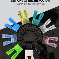 Thermoplastic Diving Mouthpiece Snorkel Regulator Adjustable Mouthpiece Heat Set Universal Silicone 