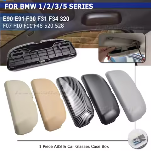 Car Glasses Box Storage Holder Sunglasses Case for BMW X1 F48 E84 X3 F25 G01 X5 F15 F20 F30 G20 F10 