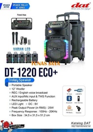 Speaker aktif portable Dat 12 inch Dt 1220 Eco+ dt1220+ bluetooth