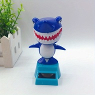 Car Accessories Solar Energy Accessories Shake Head Doll Funny Shark Shape Accessories Gift Creative