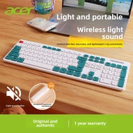 Wireless Keyboard 108-Key Film Keyboard Mouse Laptop External Chocolate Button