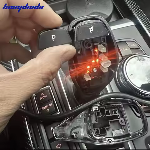 Car Gear Shift Lever Auto Parking Switch P Push Button For BMW 3 5 7 X3 X4 X5 X6 Series E90 F30 F10 
