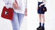 心動小羊^^YIZI正品口金刺繡小挎包二代復古文藝範斜挎包單肩包