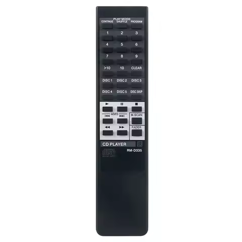 New RM-D335 For SONY Compact Disc Player Remote Control CDP-C365 CDP-C345 CDP-C335 CDP-C245 CDP-C741
