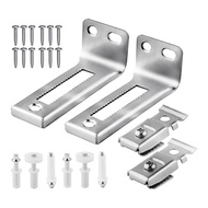 22Pcs Closet Door Hardware,Bi-Fold Door Hardware Repair Accessories Parts for 1Inch to 1-3/8 Inch &amp; Up to 50 Lbs Doors Bifold