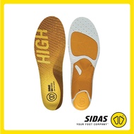 SIDAS 3Feet® RUN Sense HIGH แผ่น Insole นักวิ่ง 'อุ้งเท้าสูง'