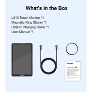 KingMa LS10 จอ Touch Monitor 10.1 นิ้ว สำหรับ Live Streaming สำหรับมือถือ รองรับ 4K/120FPS