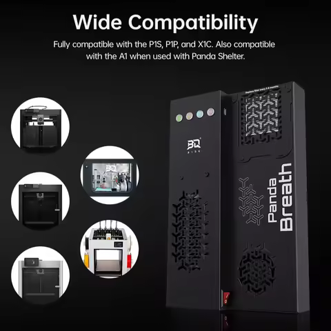 BIQU Panda Breath For SnapMaker U1 Filament Dryer Smart All-in-One Unattended Heater 3D Printers Acc