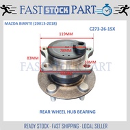 1PC REAR WHEEL HUB BEARING - C273-26-15X MAZDA BIANTE (2013-2018)