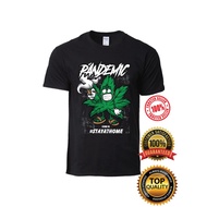 TSHIRT PANDEMIC COVID 19 SMOKE READYSTOCK