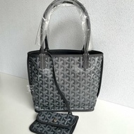 全新有購證🩶 Goyard 戈雅 mini tote bag 灰色