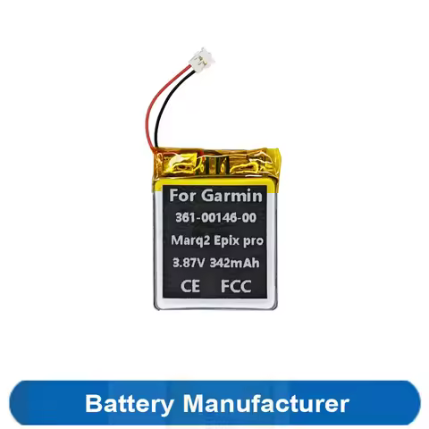 342mAh 3.87V 361-00146-00 Battery For Garmin Marq2 MARQ 2 Epix pro Forerunner 955 Solar Watch