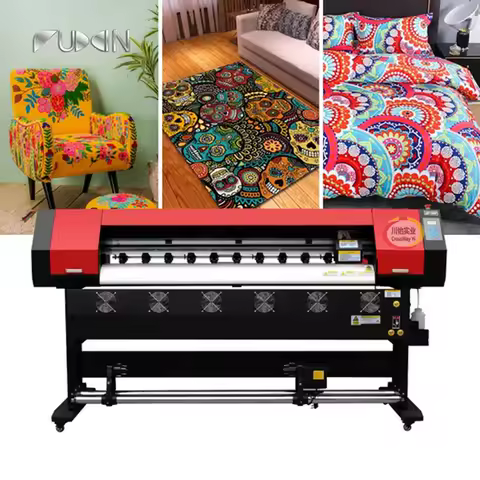 1.8M Wide Format Dye Sublimation Fabric Tshirt Cloth Plotter
