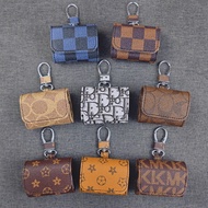 For Airpods 4 3 2 1 Case Carrying Pouch PU Leather Bag Shockproof Earpods Cover Universal Bag Headph