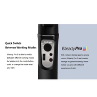 FLASH DEAL!!!Gemei hohem iSteady Pro 2 iSteady Pro 3 Upgraded 3-Axis Handheld Action Camera Gimbal Stabilizer Splash Proof APP