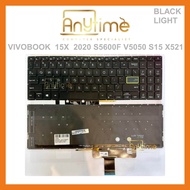 ASUS VIVOBOOK 15X 2020 S5600F V5050 S15 X521 keyboard black light backlight asus keypad replacement laptop