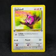 Vintage Pokemon TCG Jigglypuff 54/64 1999 Jungle Trading Card Game