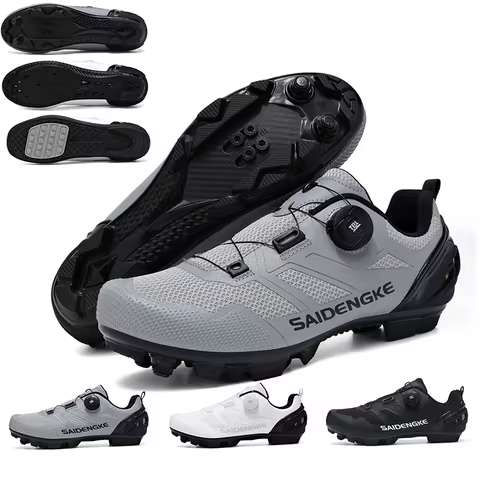 2026 New Professional Cycling Sneaker Men Women Mountain Bike Shoes SPD Cleats MTB Cycle Shoes Speed