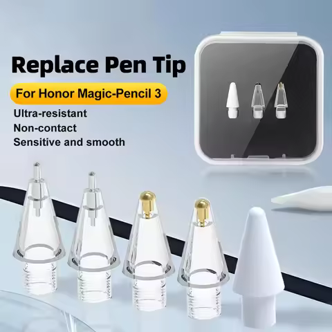 For Honor Magic-Pencil3 Replacement Nib Stylus Pen Nickel Plated Alloy Tip for M-Pencil 2 Accessorie