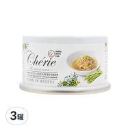 Cherie 法麗 全營養主食罐系列  鮪魚佐四季豆  80g  3罐