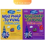 Book - Intensive practice of English grammar and vocabulary for grade 6 - NhanDan Book