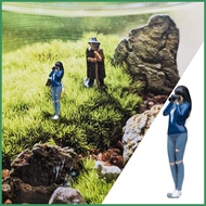 Photographer Figure Toy Simulation Toy Miniature Display Figurine Collectible Diorama Figure Street 